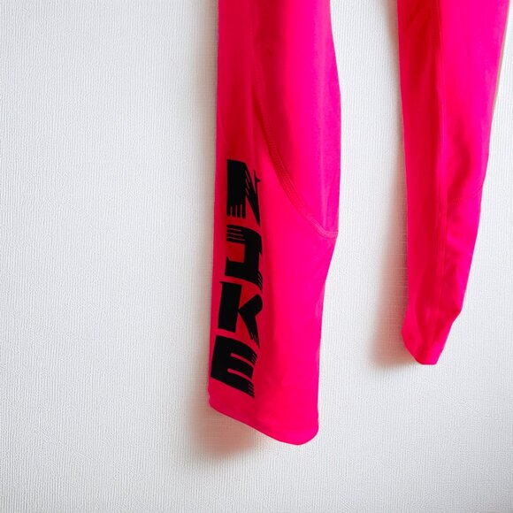 Nike Womens Hot Pink Icon Clash Fast Tight Fit 7/8 Running Tight/Leggings - Picture 12 of 12